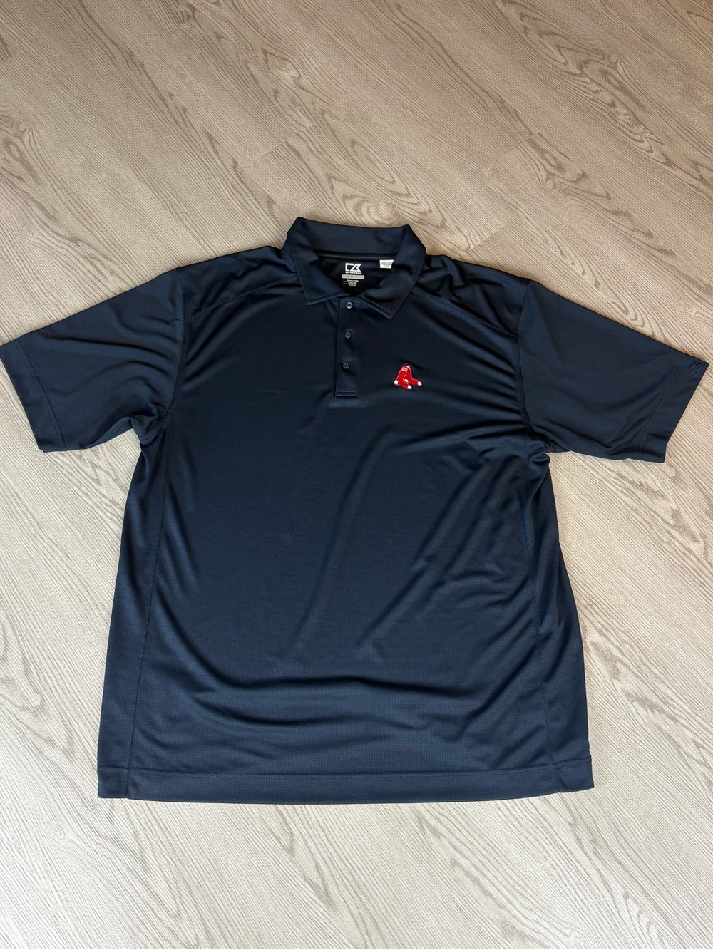 Boston Red Socks Cutter & Buck Navy Polo